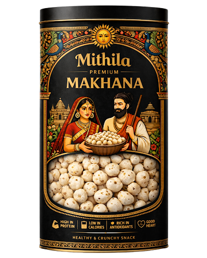 Mithila Premium Makhana Can