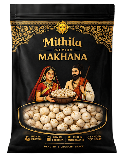 Mithila Premium Makhana Pouch